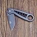 Enaln EW-046 Folding Knife with 2.8in Drop Point Blade and Aluminum Handle Hunting Camping Pocket Knife, 4-1/3-Inch Closed