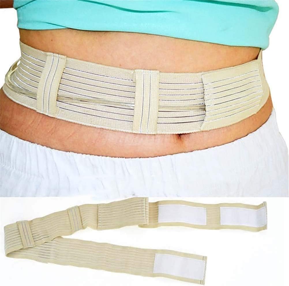 CHAONAO 2 pcs Peritoneal Dialysis Belt with Peritoneal Dialysis Protection Belt Adjustable Elastic Protection Belt,S
