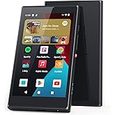 Android 14 MP3 Player with Spotify, PECSU 4" Touch Screen MP4 Music Player with Play Store, Family Link, Amazon Music, Libby, Audible (Black)