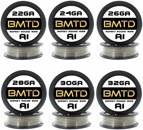 6 Pack - 22, 24, 26, 28, 30, 32 Gauge AWG 30FT KA1 Kanthal Resistance Wire A1
