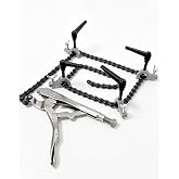 Adjustable Pipe Alignment Chain Pliers Clamp for up to 14" Round Pipes | Pipe Fitting Chain Clamps, Precision Alignment of Pipes Pre-Welding Preparation, Replaceable 48" Chain