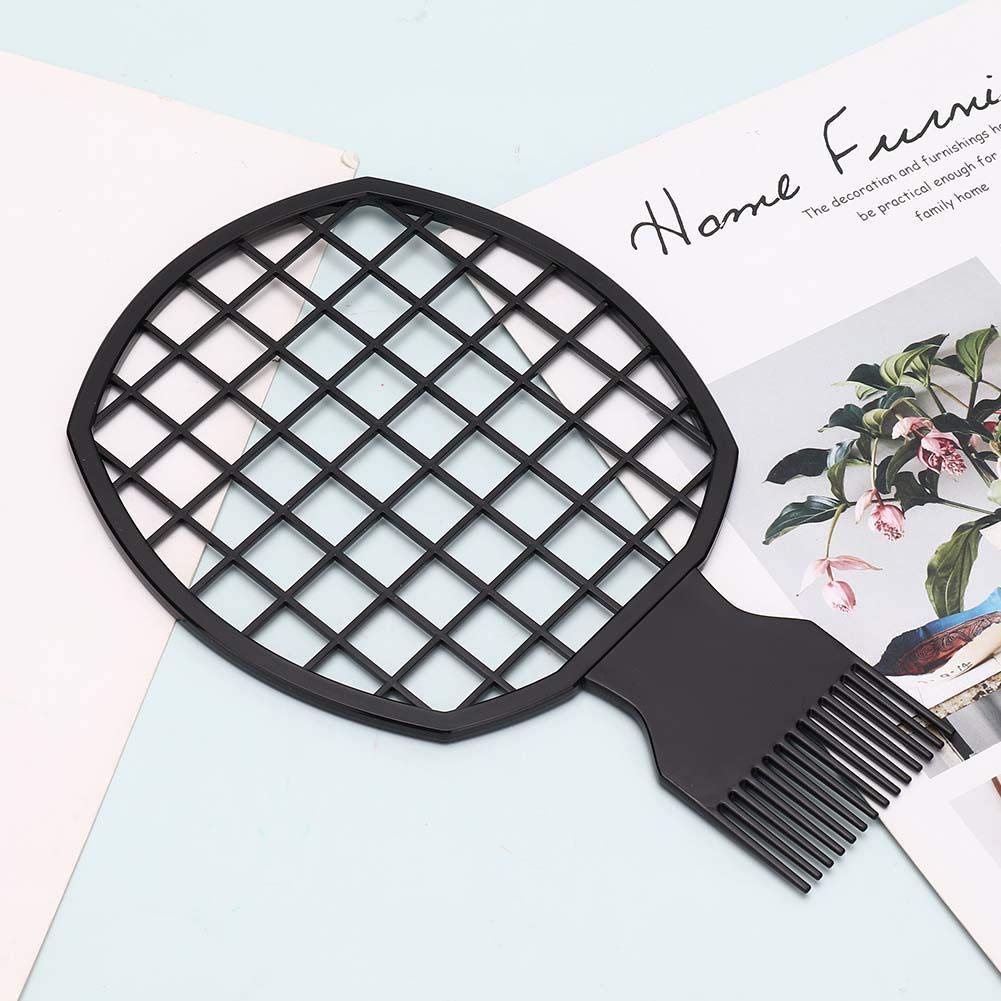 Net-Shape Design Hair Coils Comb, Black Curl Comb, for Natural Curl Hair Natural Hair