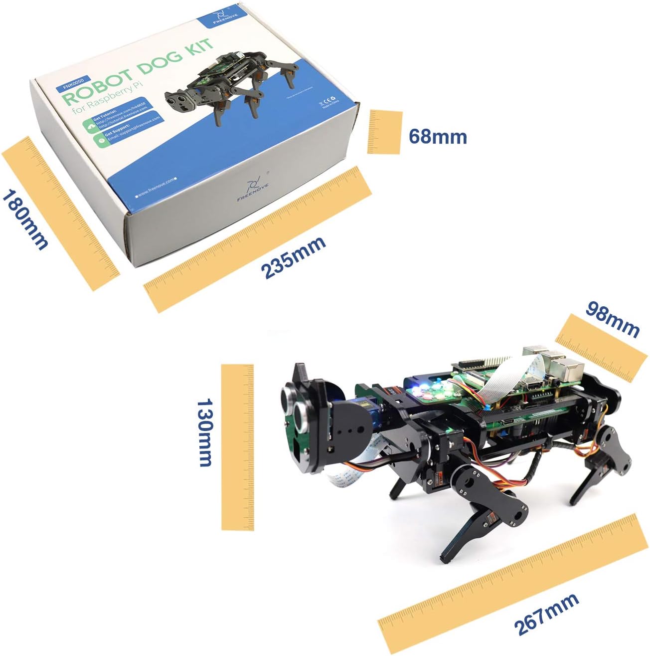 freenove robot dog kit
