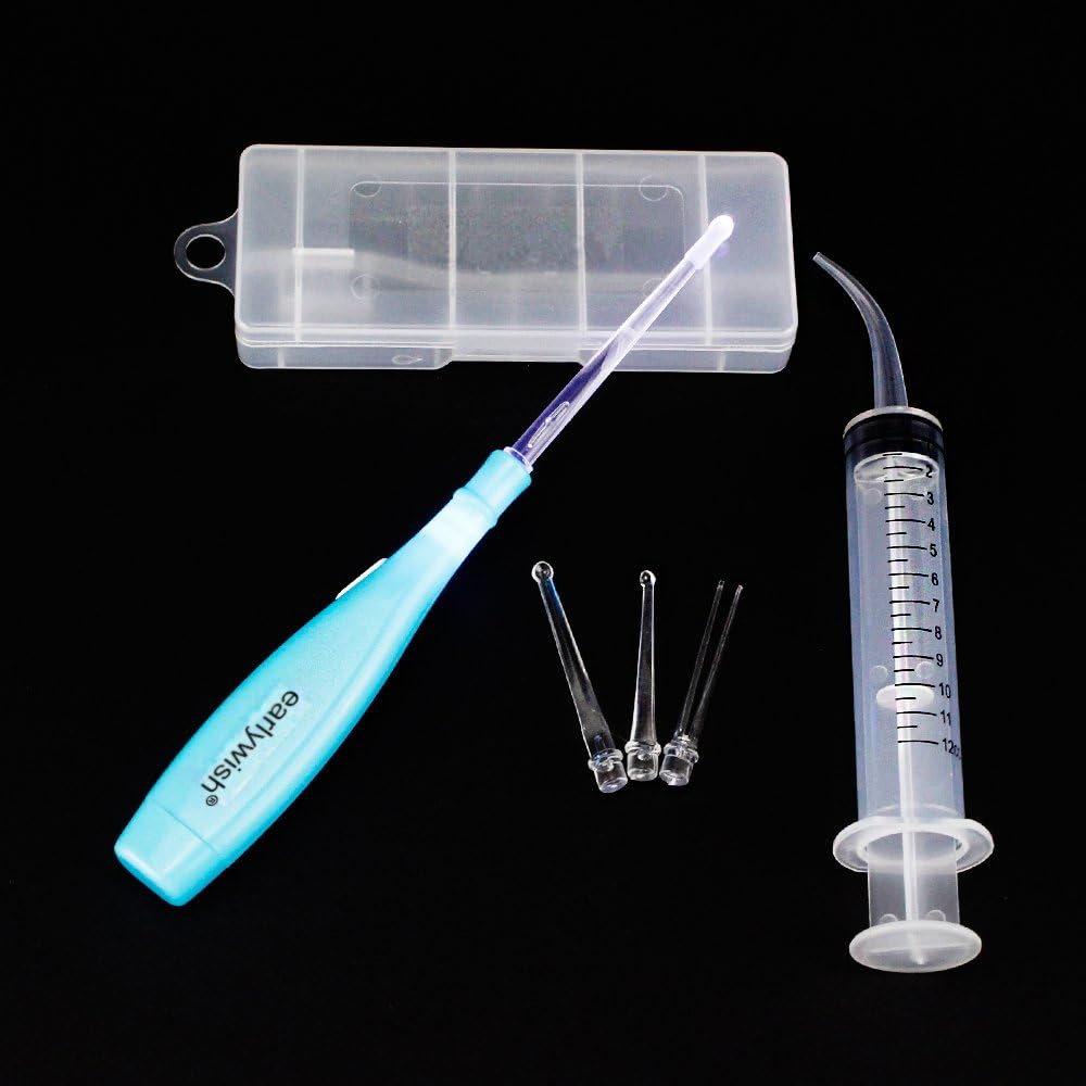 Earlywish Upgraded 6.75" Long LED Lighted Tonsil Stone Remover Tool, Blue, 5 Tips - Image 5
