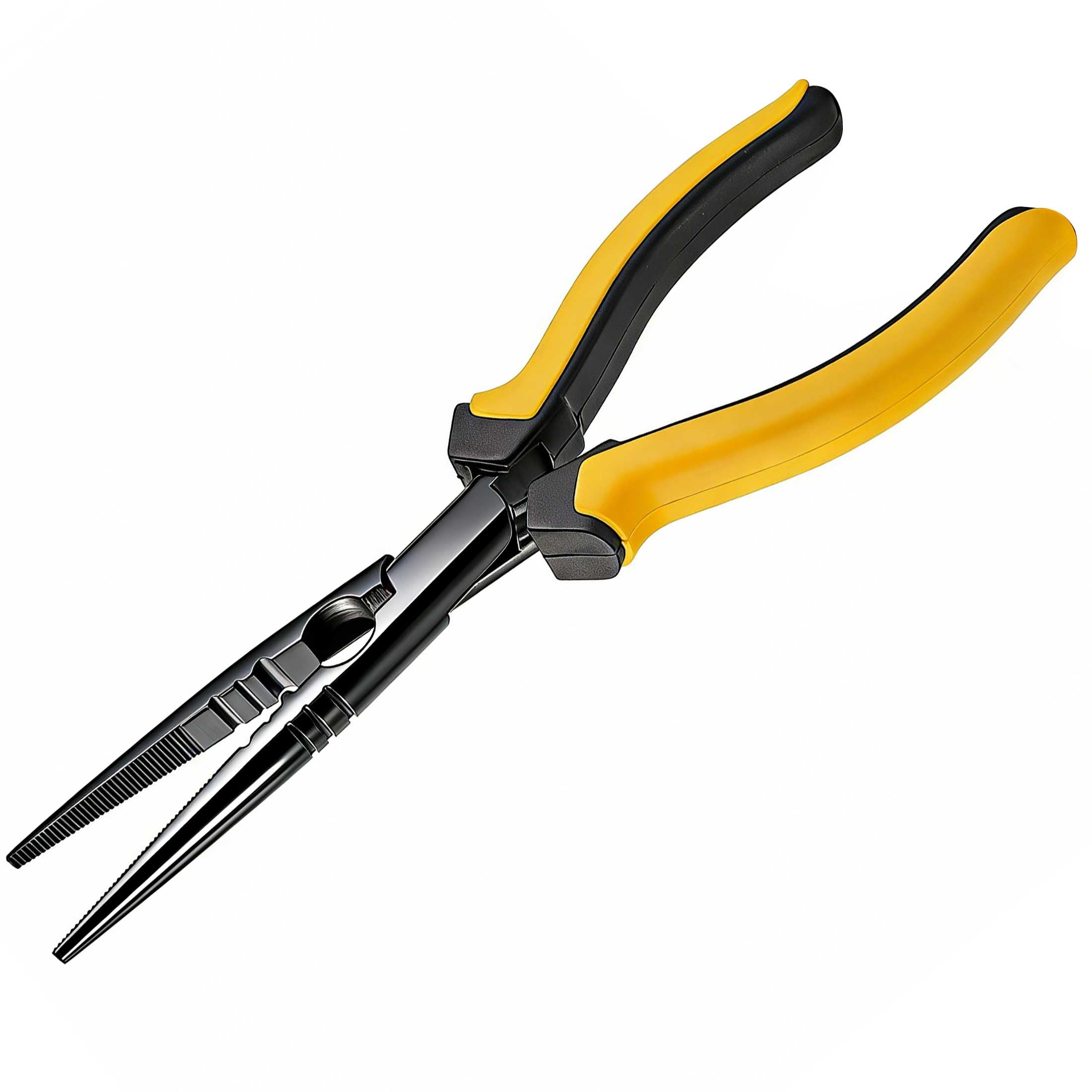 Viganoc 9-inch Fishing Pliers with Rust-resistant Teflon Coating, Fresh/Sea Fishing Tools, Comfortable Grip Fishing Gear for Fishing Trips