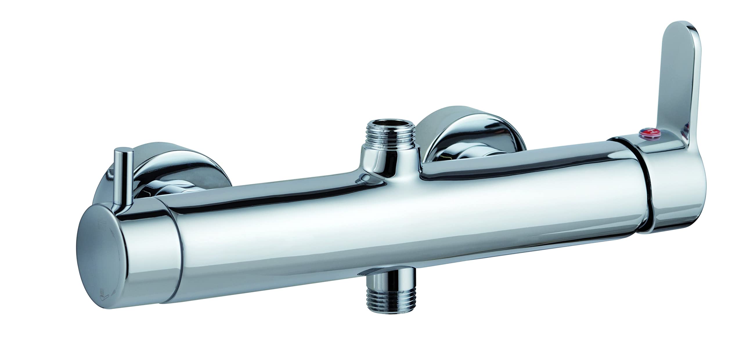 Wirquin 60721398 Touch Mechanical Mixer Tap Round Output High 1/2 Inch