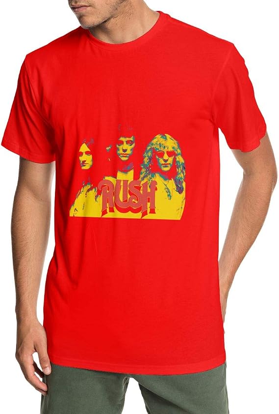 Amazon Co Jp Rush Starman Band メンズ Tシャツ インナーシャツ メンズ 半袖 クルーネック Tシャツ 春 夏 秋 冬 シンプル オリジナル ファッション トップス 服 ファッション小物