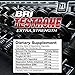 BRI Testrone Maximum Strength Testosterone Booster for Men Natural Strength, Stamina, Performance and Metabolism Booster for Healthy Fat Burning, Weight Loss and Muscle Gain (60 Veggie Cellulose Caps)