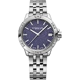 RAYMOND WEIL Tango Quartz Purple Frosted Dial Ladies Watch 5960-ST-50161