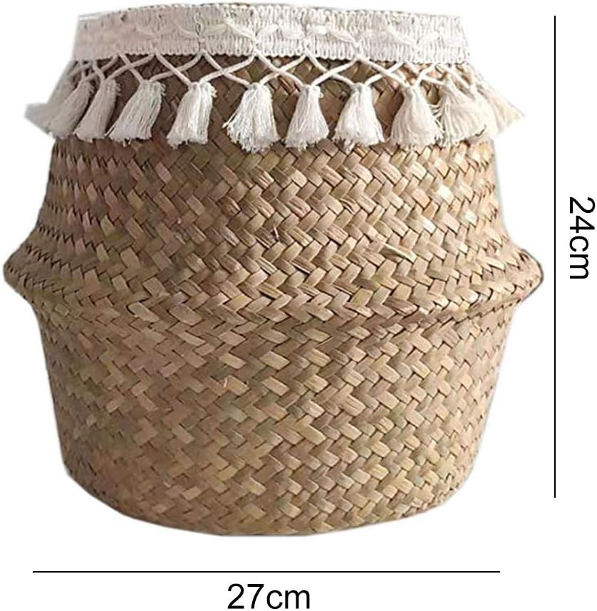 Decoración del Hogar CJMING Cestos para La Colada Ahorro De Espacio 4