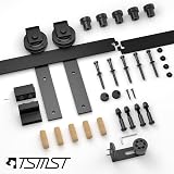 TSMST 200CM Sliding Door Track Barn Door Hardware Kit view 7