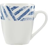 Oneida 896374 Harbour White &amp; Indigo Mug