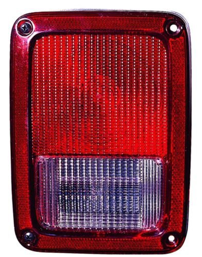 Jeep Wrangler 07-10 Rear Tail Light Lamp With Bulb Lh