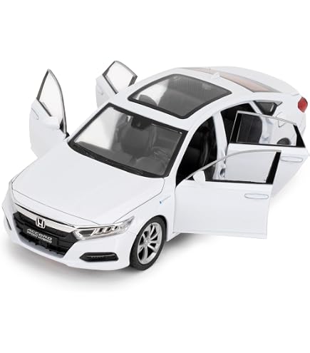 Amazon.com: HJ43 1/43 Honda Accord Platinum White Pearl Finished