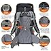 Mountaintop 50+5 Liter Internal Frame Backpack with Rain Cover