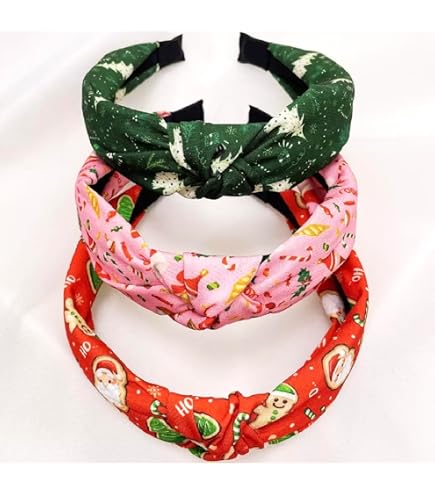 Amazon.com : Yilloog 12 Pcs Christmas Knotted Retro Hair 