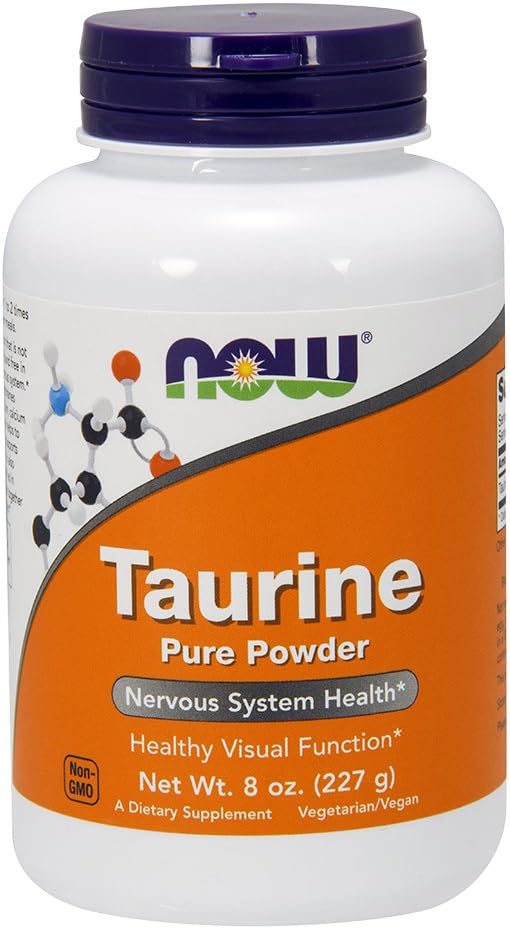 Taurine Powder 8 Ounces (Pack of 2)