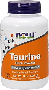Taurine Powder 8 Ounces (Pack of 2)