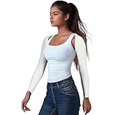 OutdoorEssentials Arm Sleeves for Women - Golf UV Shawl with Sleeves - Workout Shrug Bolero - Arm Tights for Sun Protection