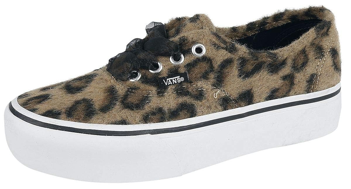 vans fuzzy leopard platform