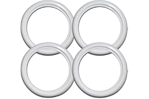 ATLAS TYRE TRIMS Atlas 13'' INCH White Wall Tire Insert Trim Set x4 Pieces