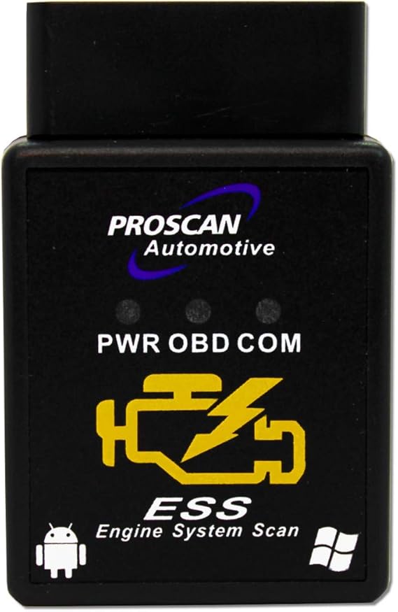 Proscan Automotive OBD2 Bluetooth Scanner Car Code Reader Diagnostic