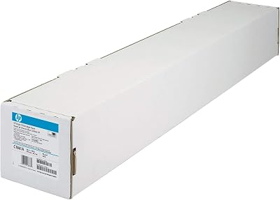 HP Q1444A Bright White Inkjet Paper 841mm x 45.7m 90gsm Line Drawings