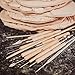 Caydo 38 Pieces Wooden Pottery Tools for Clay, Sculpting Clay Tool Set, Modeling Clay Tools Kit