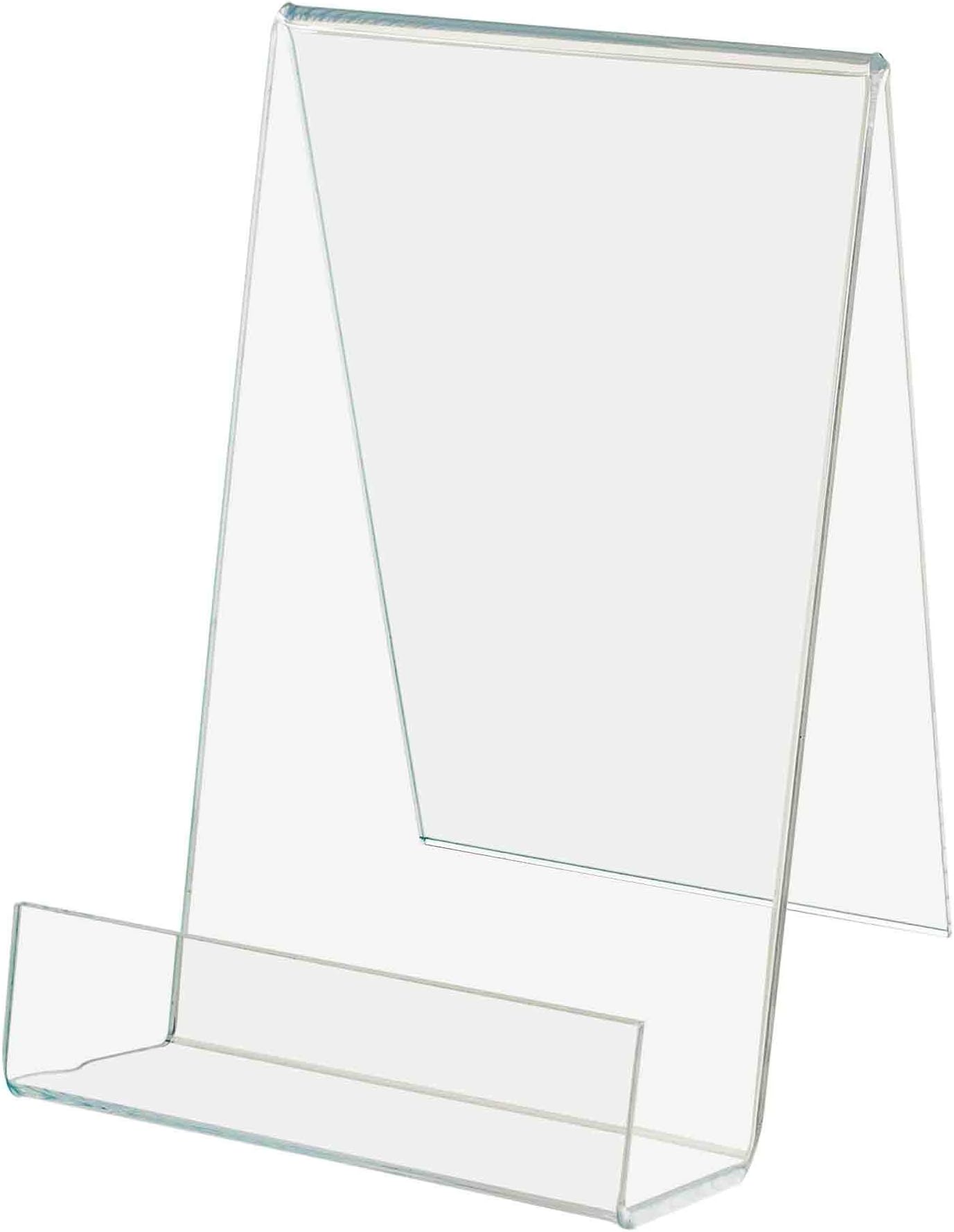 Clear Solutions 8100 Acrylic 4" Easel Style Bookstand
