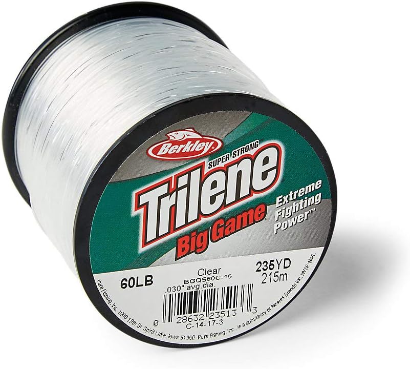 Berkley Trilene Big Game Monofilament Fishing Line (All Colors & Lengths) : Sports & Outdoors
