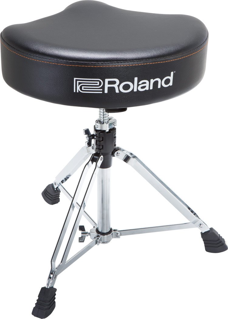 Roland Saddle Drum Throne, with Rugged Vinyl Seat - Rdt-Sv