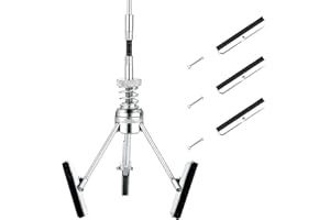 ATPEAM Engine Cylinder Hone Tool Adjustable Deglazer Set for Grinding Holes from 2" to 7" Diameter with Extra 3-Piece 3" Long Stones 220 Grit