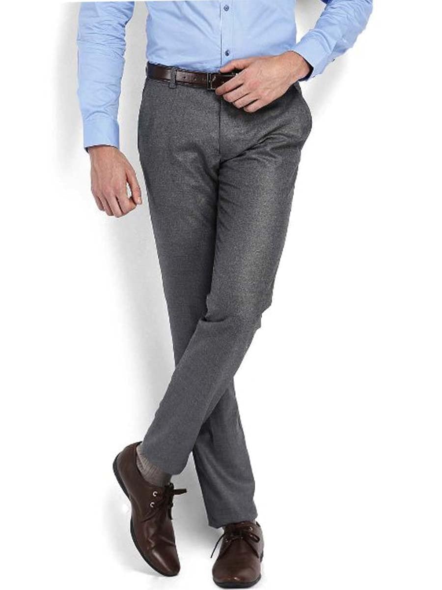 ad & av men's formal trouser (gdgrey_101_aa) - grey