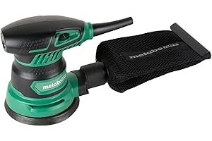 Metabo HPT 5-Inch Random Orbit Finishing Sander, Variable Speed, Palm-Style Comfort Grip, 230W 2.8 Amp Motor, 9,000-13,000 RPM, Dust Collection Hose Connector, Compact and Lightweight Design, SV13YST