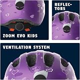 ABUS Smiley 2.0 Childrens Helmet - Lightweight Durable EPS Shell Kids Bike view 3
