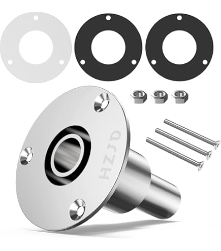 Raccord D'échappement Traversant En Acier Inoxydable 316, 22
