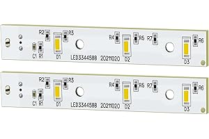 CCTP WR55X26671 LED Refrigerator Light Board GE refrigerator Part PS11767930 AP6035586(2 Pack)