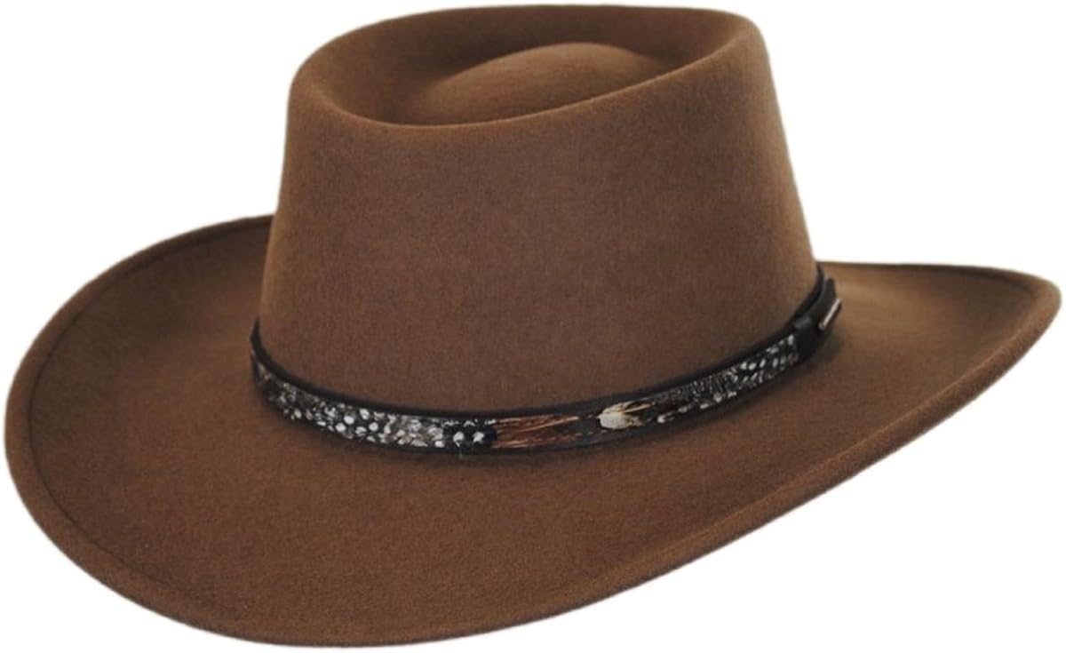 Stetson Kelso Crushable Hat (Medium, Driftwood) Amazon.ca Clothing