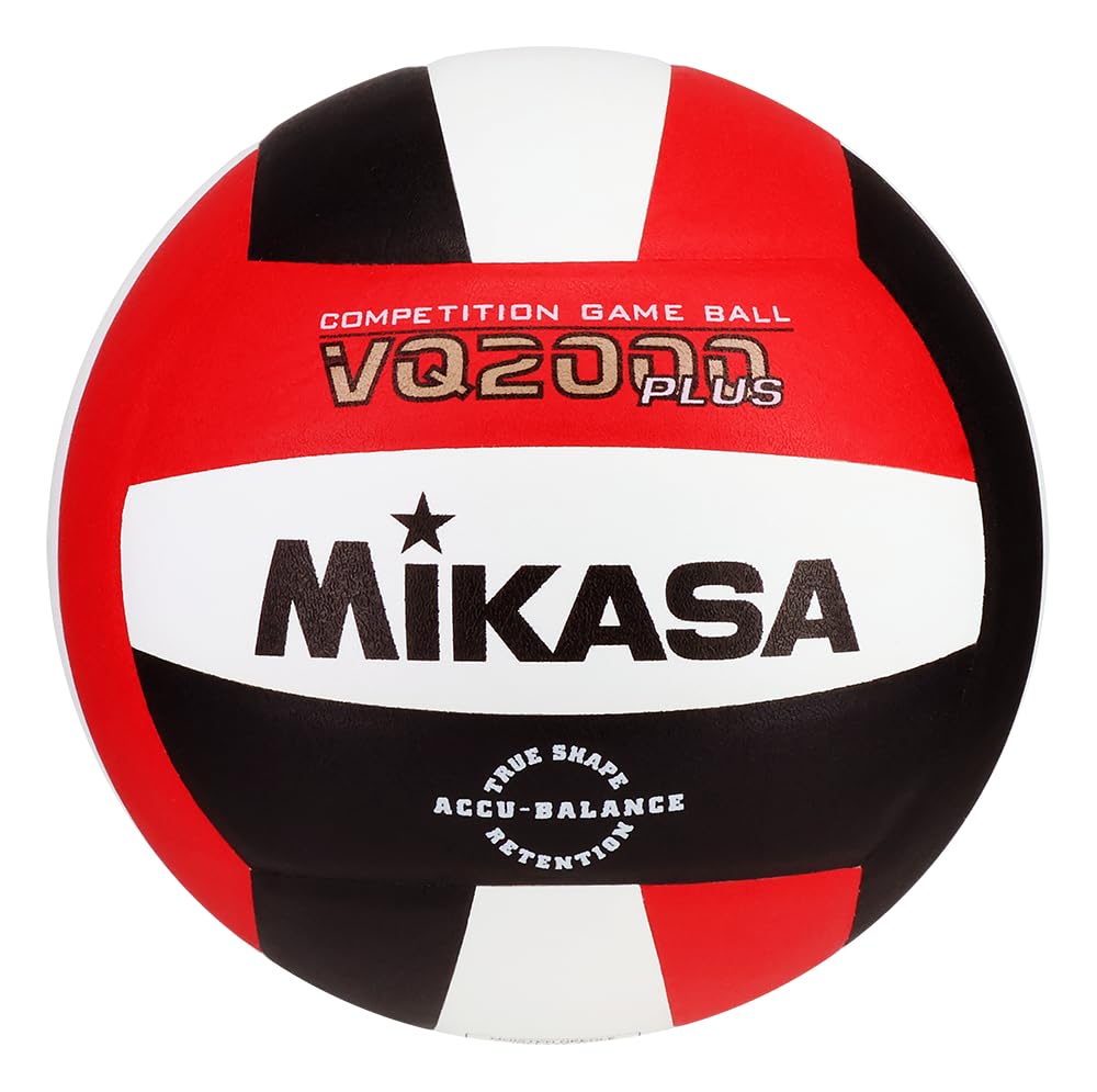 MIKASA Micro Cell Volleyball (Red/White/Black)