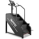 GMWD Stair Stepper Machine, Commercial Grade Stair Climber with Bluetooth, Stair Machine for Cardio, 15 Resistance Levels, 24-164 Steps/Min, Exercise Machine with LED Display for Home