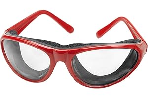 RSVP International Onion Goggles, Fog Free Lenses, Safely Prepare Food Without Tears