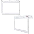 SCOCANOPY Clear Window Sidewall for 10x10 Canopy Frame, 3 Pack Sunwalls Only,(White)