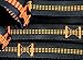 Roots Hammock Straps Set, Tree Straps, No Stretch Suspension System Kit, Lithweight and XL Size with 18+1 Loops Strap, Frendly For Tree, 1000 Lbs