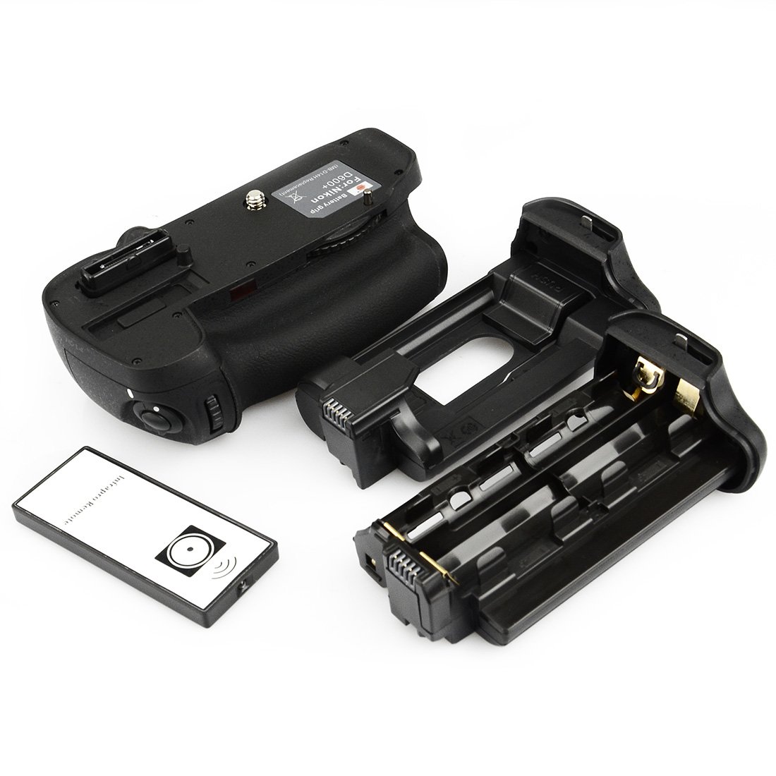 DSTE Pro IR Remote MB-D14 Vertical Battery Grip Compatible for Nikon D600 SLR Digital Camera as EN-EL15
