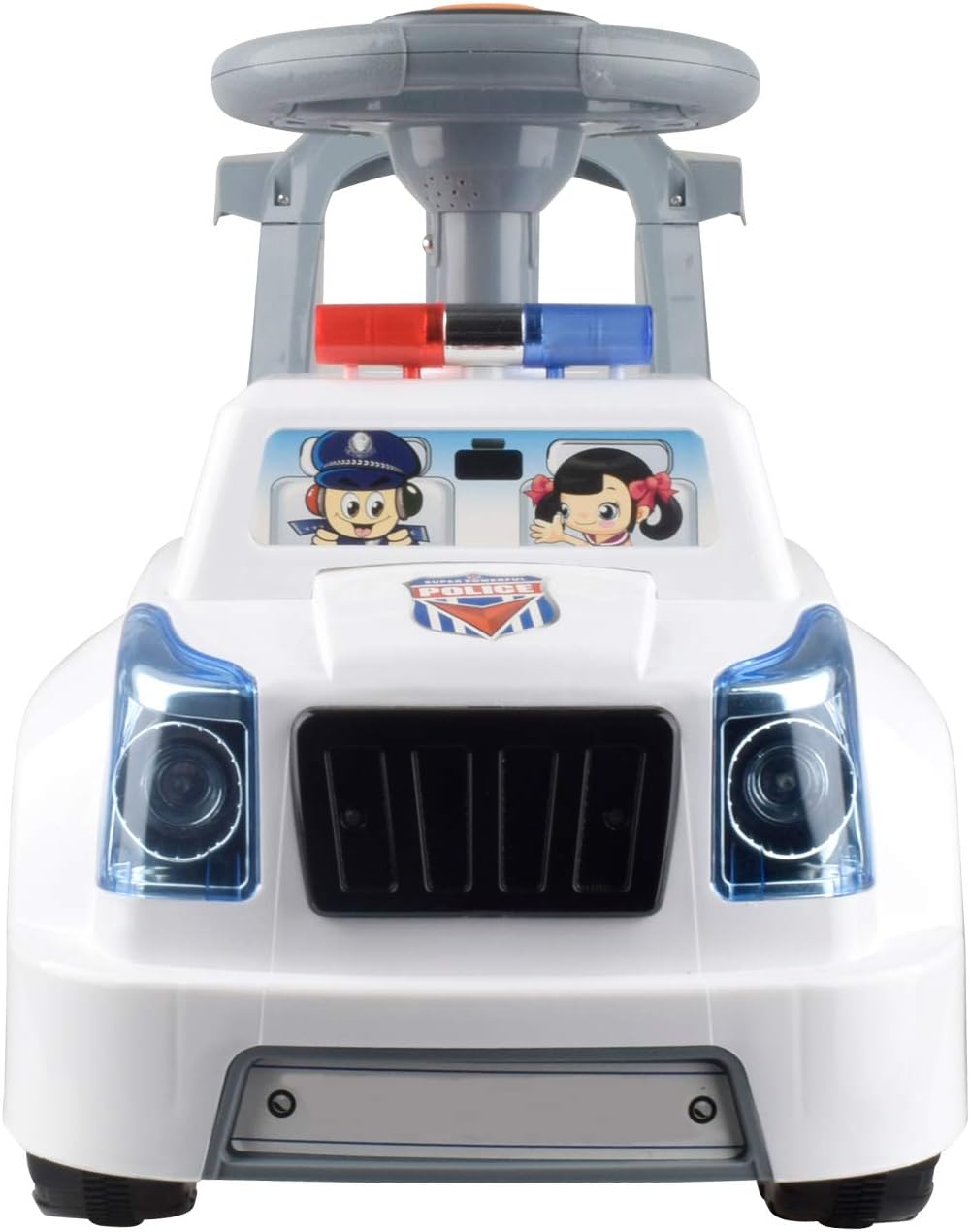 police car baby walker
