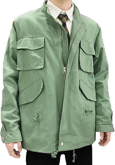 Amazon Heaven Days ヘブンデイズ ミリタリージャケット ブルゾン ミリタリー ジャンパー ジャケット フィールドジャケット スタンドカラー メンズ 1810d13 コート ジャケット 通販