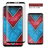 LG V30 Screen Proetctor, Cavalrywolf Premiun 3D Tempered Glass [9H Hardness] [Ultra Clear] [Scratch Terminator] [Easy Installation] Screen Protector for LG V30