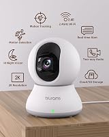 blurams Pet Camera 2K Indoor 360° Night Vision Motion Tracking 2 Pack view 2