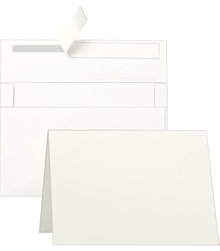 Docrafts Anita's Karten & Umschläge A5, Cremefarben – 25 Stück, Säurefrei