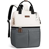 Maelstrom Cooler Backpack, 36 Cans Insulated Backpack Cooler, Soft Leakproof Double Deck Cooler Bag, Lightweight Lunch Backpack for Men & Women,Perfect for Beach Travel, Camping & Work